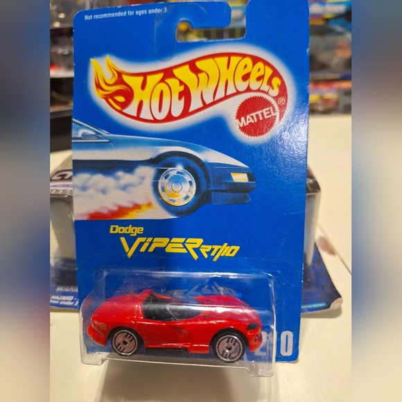 1993 Hot Wheels Dodge Viper RT/10 Collector #210 - Picture 2 of 5
